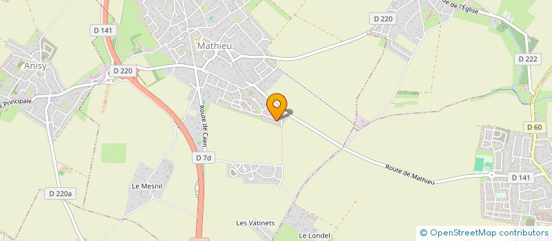 localisation de l'entreprise BENZ-IMMOBILIER  MATHIEU