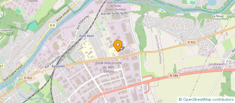 localisation de l'entreprise BENZAS SERVICES à SAINT-OUEN-L'AUMONE