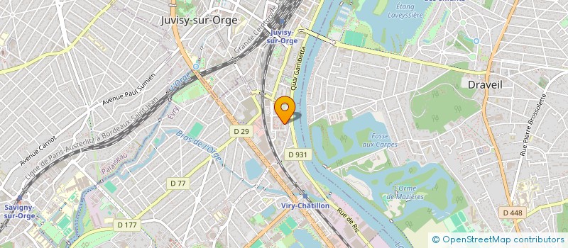 localisation de l'entreprise BENZEORI CONSULTING à VIRY-CHATILLON