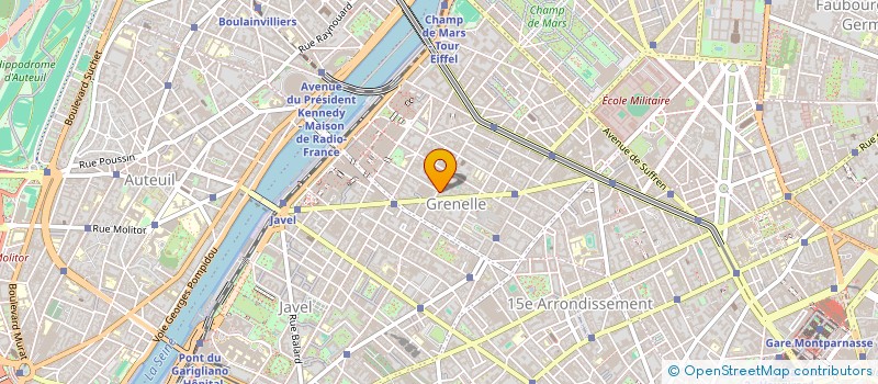 localisation de l'entreprise BENZINA SCOTTI ASSOCIEES à PARIS