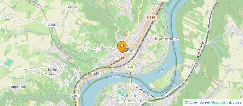 localisation de l'entreprise BENZINE FILMS  LES HAIES