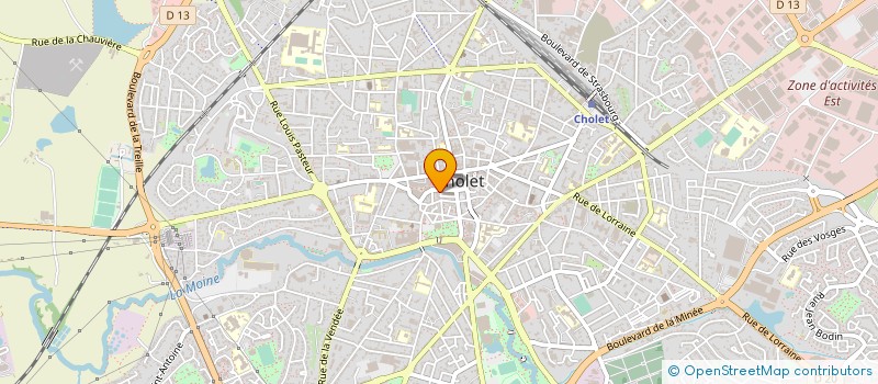 localisation de l'entreprise BEO à CHOLET