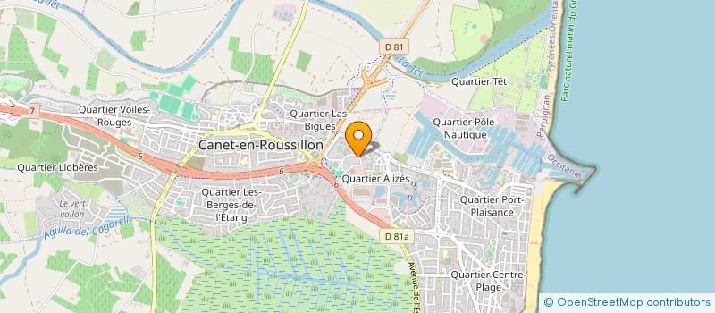 localisation de l'entreprise BEO INC  CANET-EN-ROUSSILLON