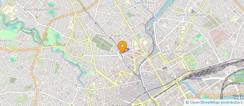 localisation de l'entreprise BEOCUB  NANTES