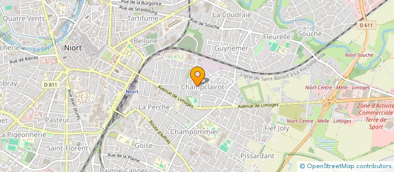 localisation de l'entreprise BEOGO BIIGA  NIORT