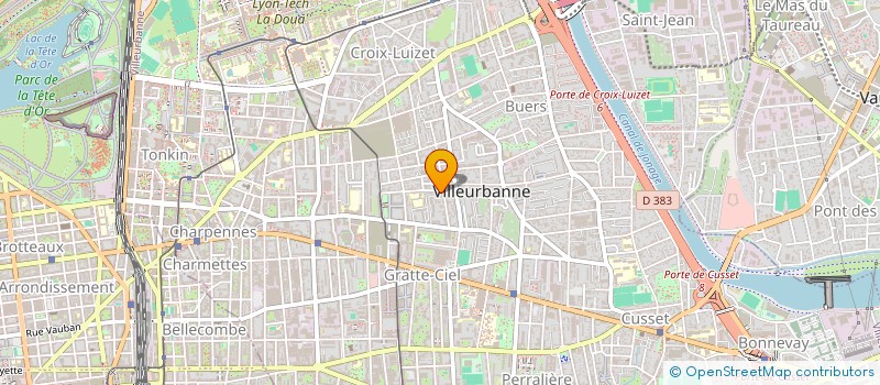 localisation de l'entreprise BEOKEEZ CONSULTING  VILLEURBANNE