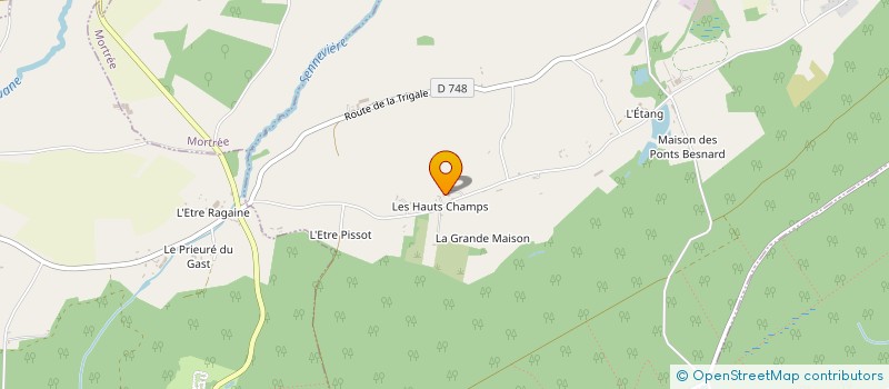 localisation de l'entreprise BEOL à LA FERRIERE-BECHET