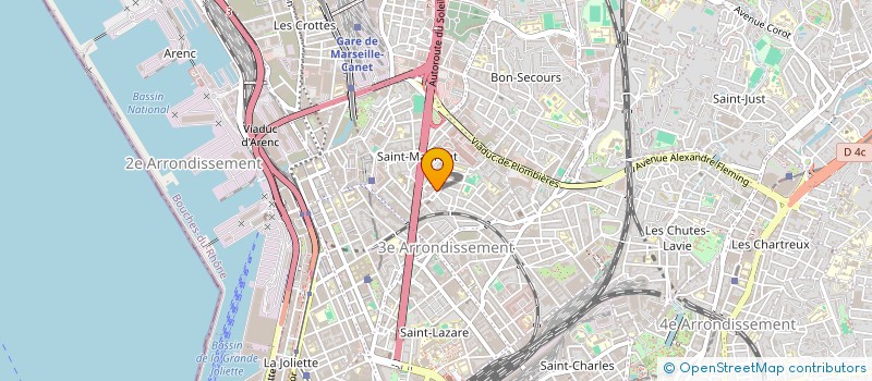 localisation de l'entreprise BEOLA ADVISORY à MARSEILLE