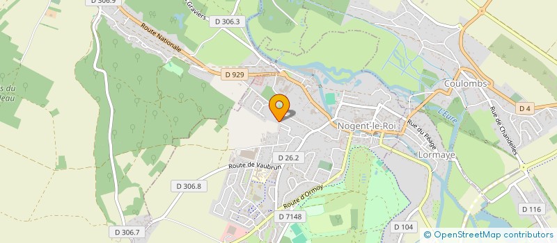 localisation de l'entreprise BEONE FRANCE à NOGENT-LE-ROI