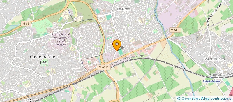 localisation de l'entreprise BEOSOFT  LE CRES