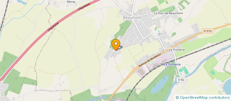 localisation de l'entreprise BEPACK  DISSAY