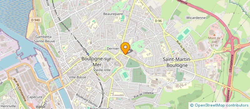 localisation de l'entreprise BEPAGA  BOULOGNE-SUR-MER