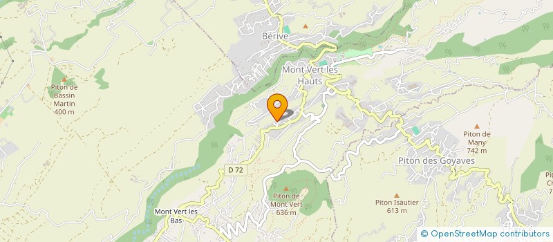localisation de l'entreprise BEPAVA à SAINT-PIERRE