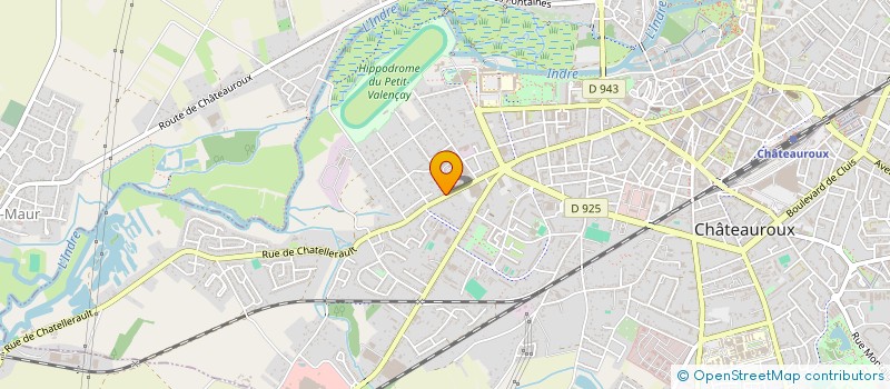 localisation de l'entreprise BEPE à CHATEAUROUX