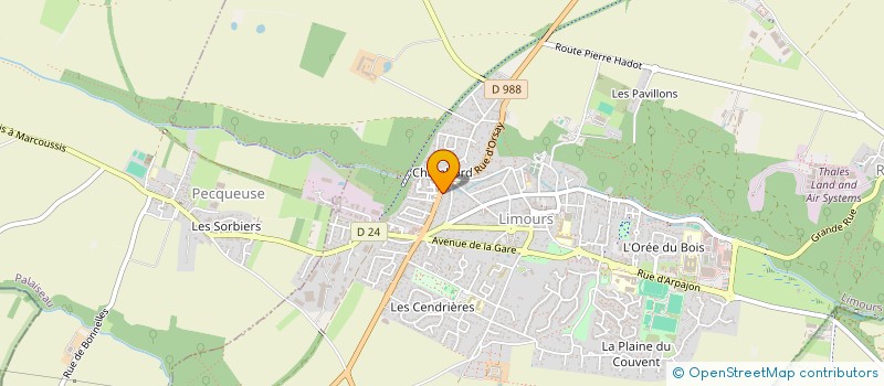 localisation de l'entreprise BEPERF à FORGES-LES-BAINS