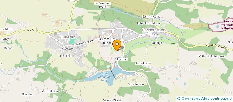 localisation de l'entreprise BEPHALCO  ROCHEFORT-EN-TERRE