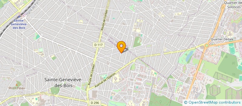 localisation de l'entreprise BEPHENIX  FLEURY-MEROGIS