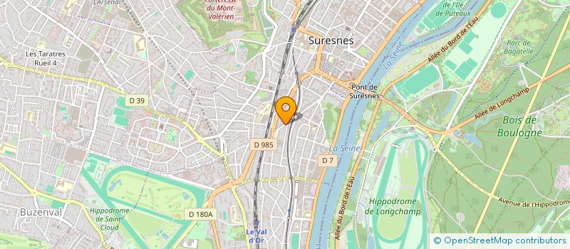 localisation de l'entreprise BEPIOS à SURESNES