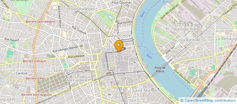 localisation de l'entreprise BEPOWER à BORDEAUX