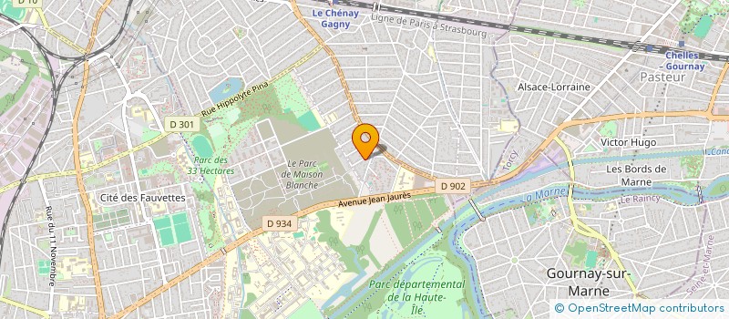 localisation de l'entreprise BEPR  NEUILLY-SUR-MARNE