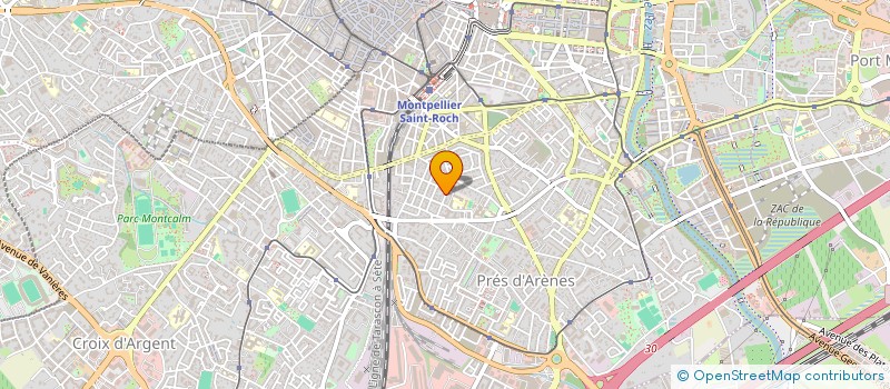 localisation de l'entreprise BEQUET DI PIERRO INDIVISION à MONTPELLIER