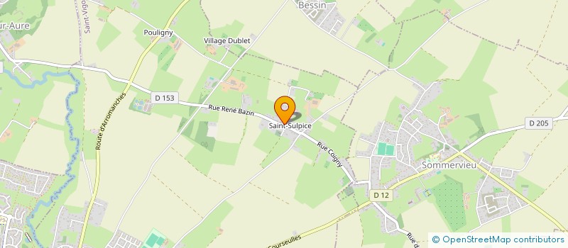 localisation de l'entreprise BEQUET HILLION RENOVATION  SAINT-VIGOR-LE-GRAND