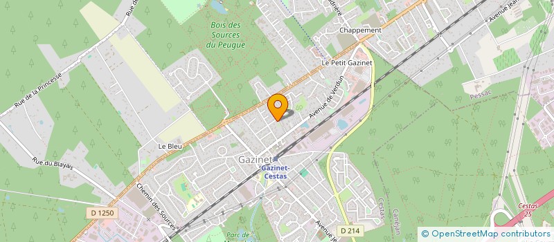 localisation de l'entreprise BEQUIA IMMO  CESTAS