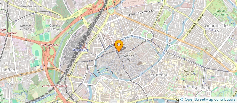 localisation de l'entreprise BEQUIJA à STRASBOURG