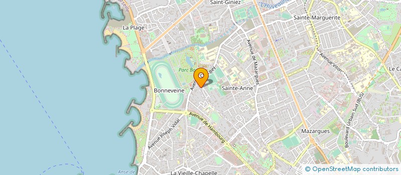 localisation de l'entreprise BER à MARSEILLE