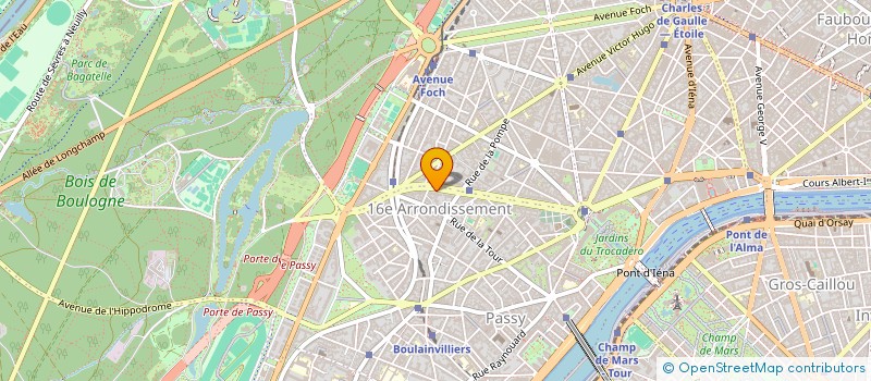 localisation de l'entreprise BER LABO  PARIS