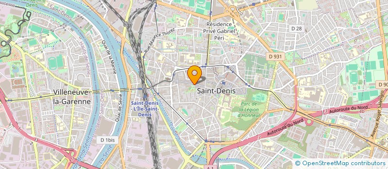 localisation de l'entreprise BER MARKET à SAINT-DENIS