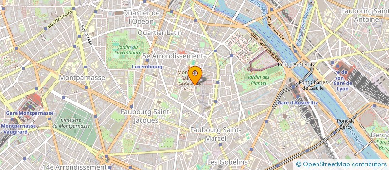 localisation de l'entreprise BERA CHEVALIER ET ASSOCIES à PARIS