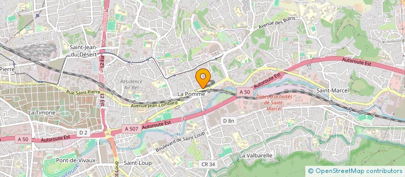 localisation de l'entreprise BERAKHA à MARSEILLE