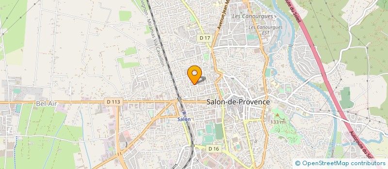 localisation de l'entreprise BERAL  SALON-DE-PROVENCE