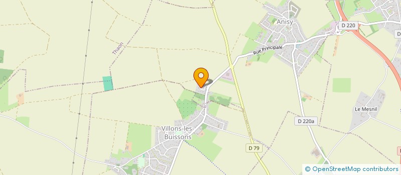 localisation de l'entreprise BERALENICE  ANISY