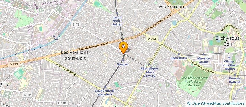 localisation de l'entreprise BERAMS  LES PAVILLONS-SOUS-BOIS