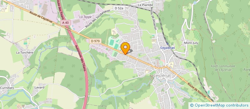 localisation de l'entreprise BERANE CONSULTANTS à CEYZERIAT