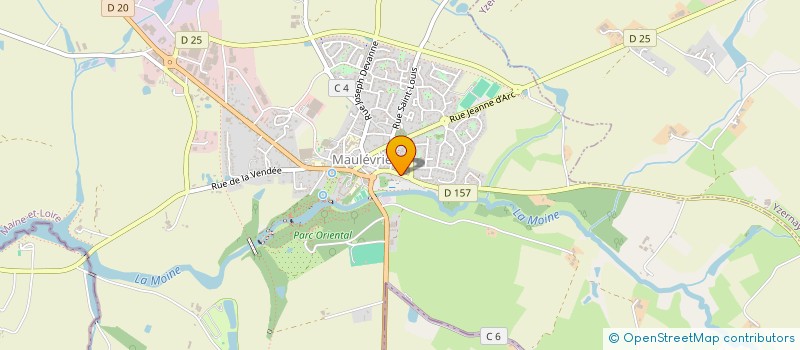 localisation de l'entreprise BERANG'HAIR  YZERNAY