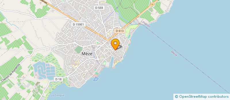 localisation de l'entreprise BERANGER à MEZE