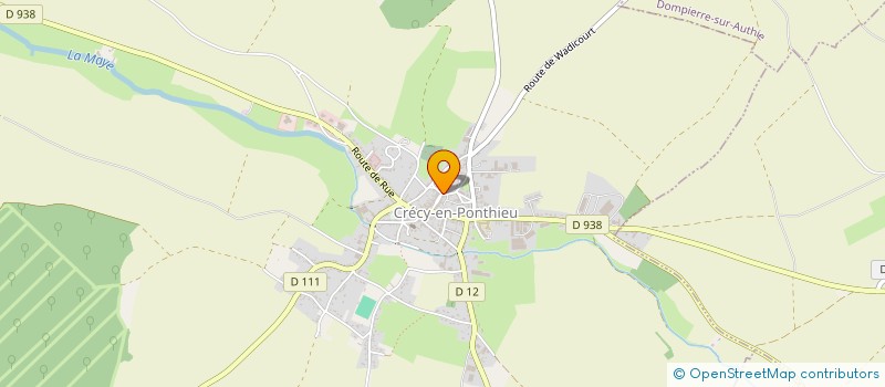 localisation de l'entreprise BERANGERE ET BRIGITTE  CRECY-EN-PONTHIEU