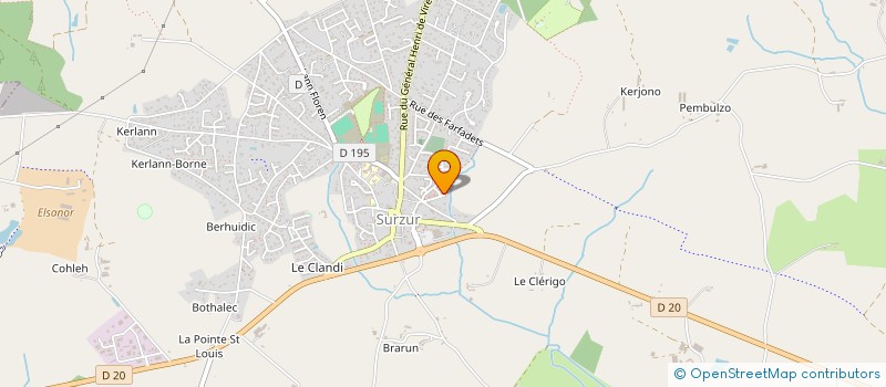 localisation de l'entreprise BERANGERE MARCHAL STUDIO  SURZUR