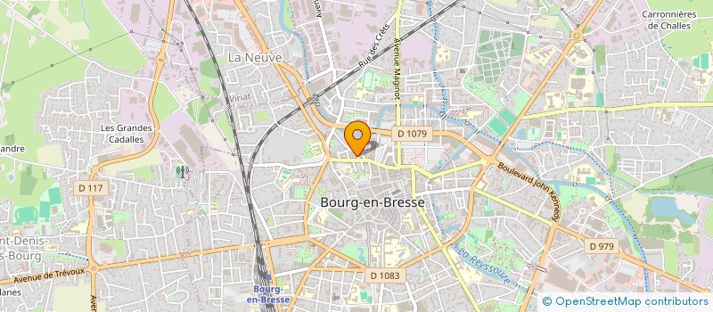 localisation de l'entreprise BERARD BATIMENT à BOURG-EN-BRESSE