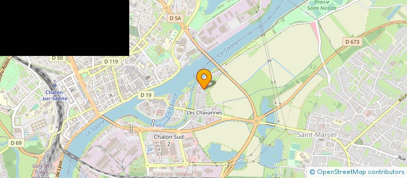 localisation de l'entreprise BERARD IMMOBILIER  SAINT-MARCEL