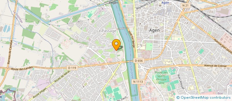 localisation de l'entreprise BERASCALYSE  LE PASSAGE