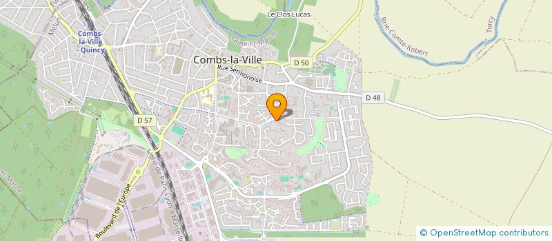 localisation de l'entreprise BERAT à COMBS-LA-VILLE