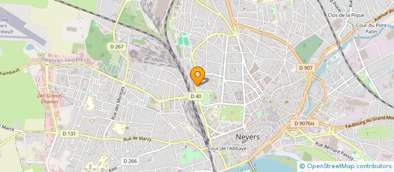 localisation de l'entreprise BERAT MARKET à NEVERS