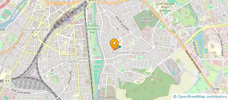 localisation de l'entreprise BERAUD & CO  METZ