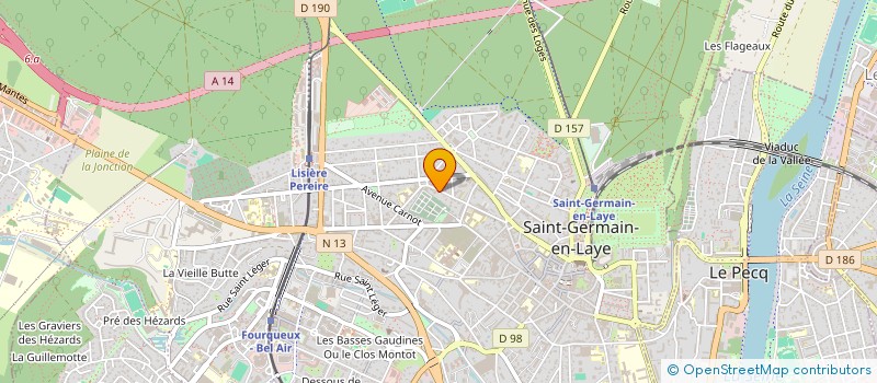 localisation de l'entreprise BERBACH  SAINT-GERMAIN-EN-LAYE