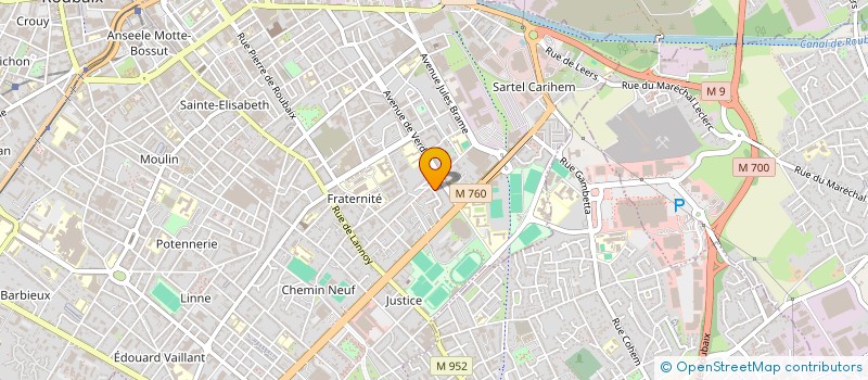 localisation de l'entreprise BERBARA HOLDING COMPANY  ROUBAIX