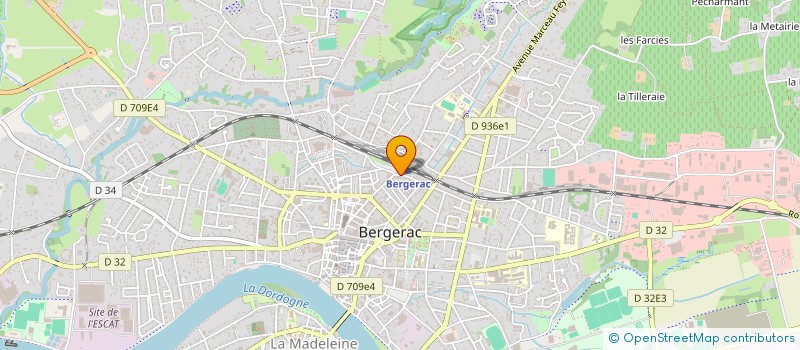 localisation de l'entreprise BERBERE à BERGERAC